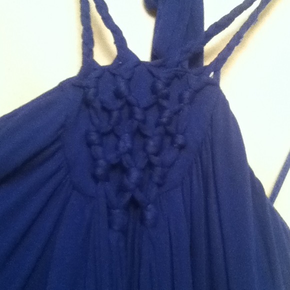 Guess, royal blue halter tank too - Picture 2 of 2