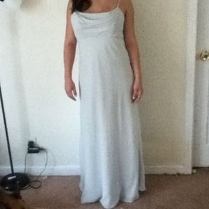 A Pale Green Elegant Dress!!:D