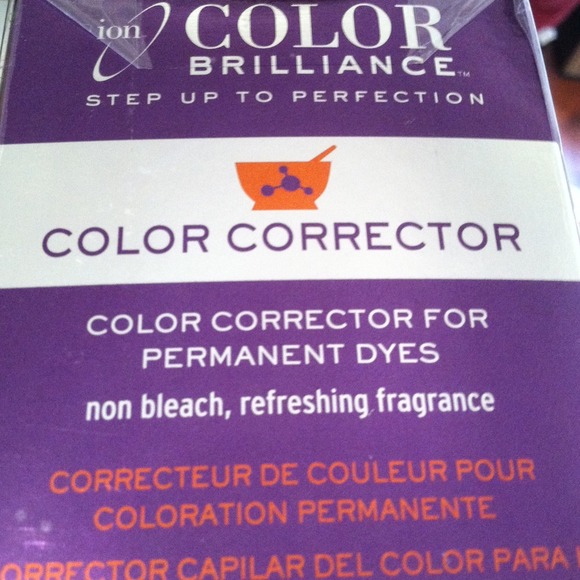 Ion permanent hair color remover