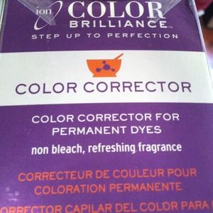 Ion permanent hair color remover