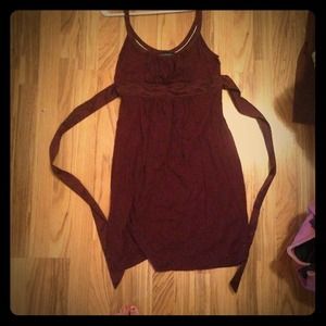 BEAUTIFUL deep purple knee length AE Dress