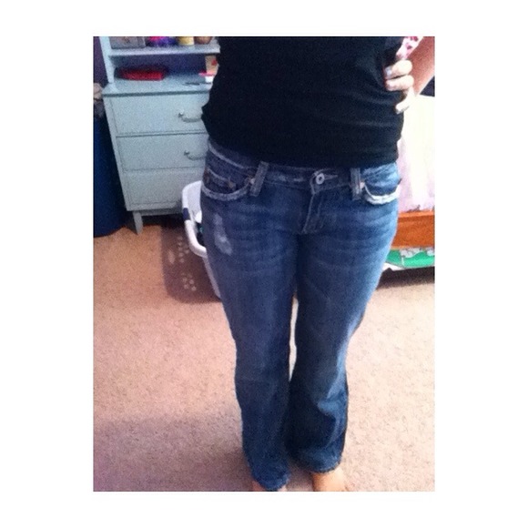 "Miss me" boot cut jeans