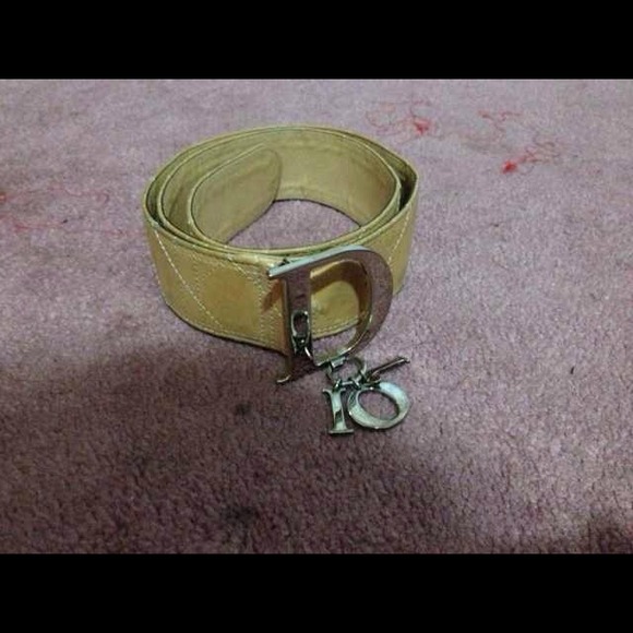 Authentic Dior belt