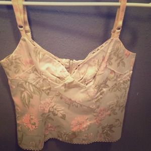 GORGEOUS D&G Silk Crop Top