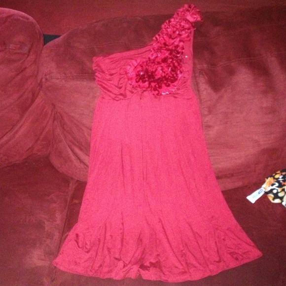 Cold shoulder dress