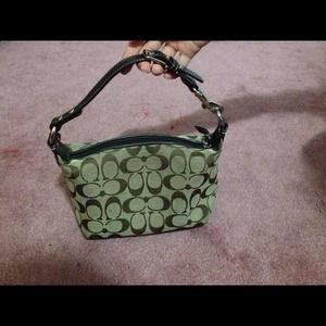 Authentic coach small mini bag