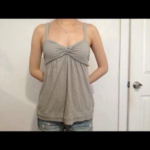 A&F grey top