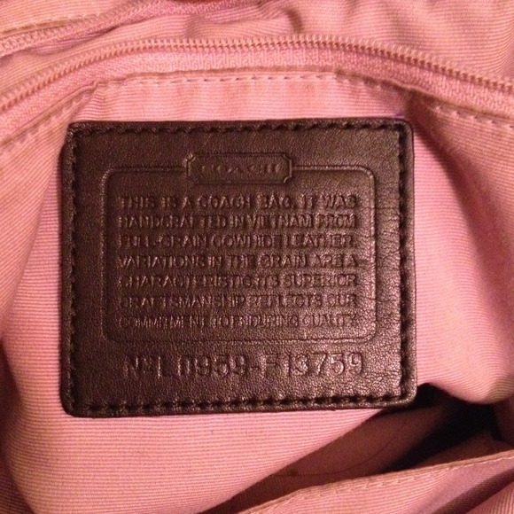 Coach Black Leather Casual Purse - Picture 3 of 4