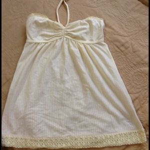 AF light yellow cute top