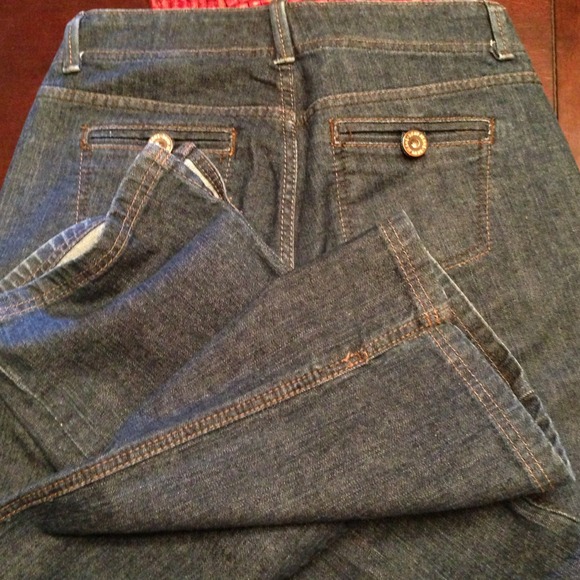 DKNY Trouser Jeans -  Dark Navy Size 4 - Picture 1 of 4