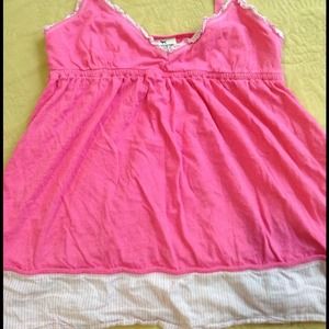 Pink small cute sleep top