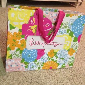 Lilly Pulitzer shopping bag!