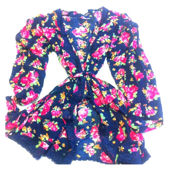 🎀Lingerie Floral Robe🎀