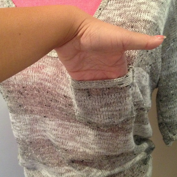 Stripped knitted shirt . - Picture 3 of 4