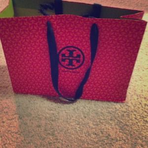 Tory burch shopping bag!