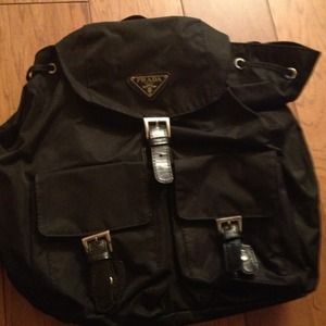 Prada nylon backpack