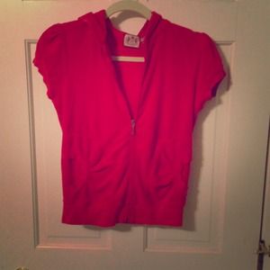 Red juicy zip up!
