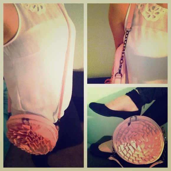 NWOT Cheeky Budha pink purse