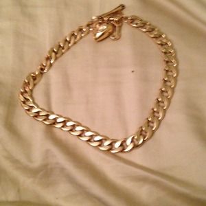Juicy couture gold necklace