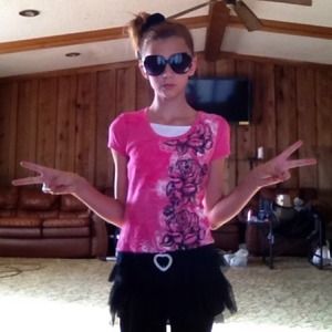 Pretty in pink. Shirt dress!