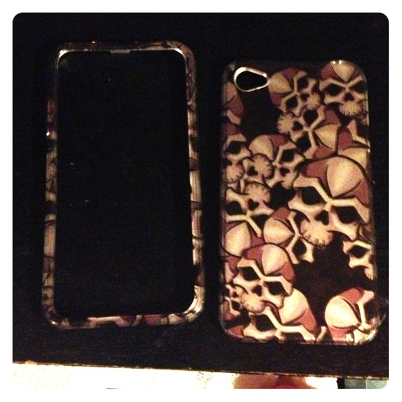 iPhone 4/4s Skull hard case - Picture 1 of 1