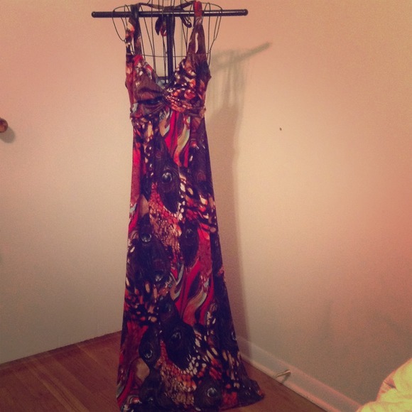 SOLD IN TRADE /gorgeous long maxi dress