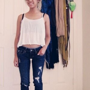 Brandy Melville Mint Crop Tank