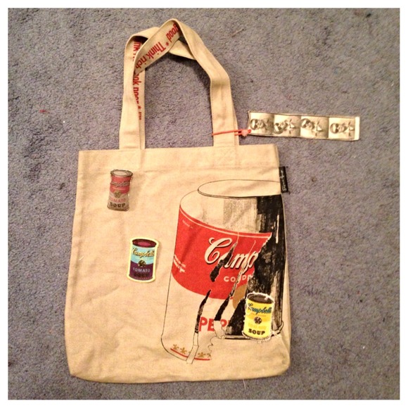 Handbags - Andy Warhol themed tote bag!