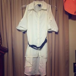 Cute flowy chiffon top