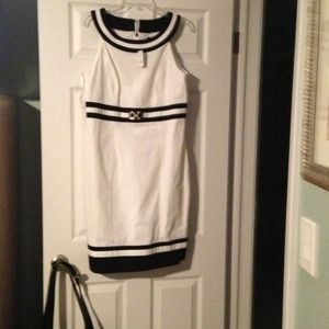 Black and White Dress