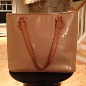 LOUIS VUITTON HOUSTON BEIGE HANDBAG