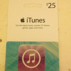iTunes gift card