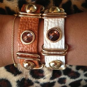 Cute leather bracelets!