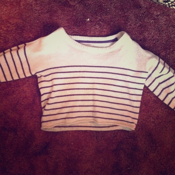 Long sleeve crop top