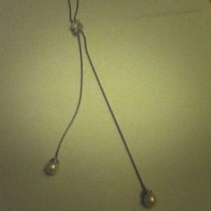 Stainless steel Boole tie necklace