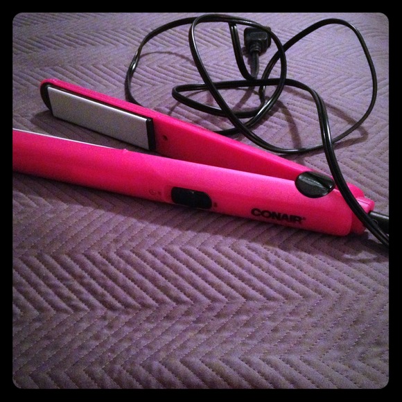 SOLD ON EBAY!!!!! Hot Pink Conair Flat iron