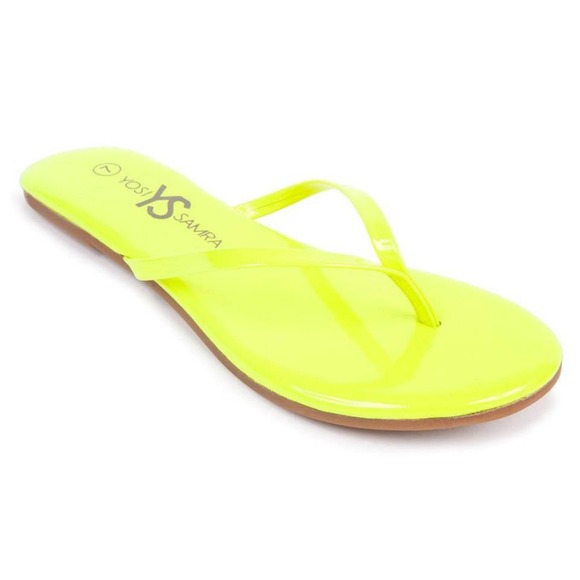 Brand new never worn Yosi Samra flip flops