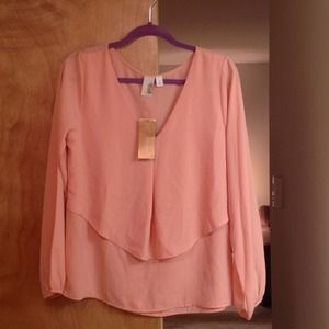 Very classy layered chiffon top