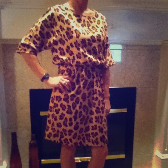 *NWT* Walter Baker Peach/Brown Dress