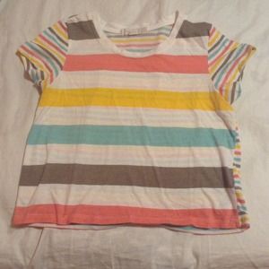 🎀 F21 Stripped Crop Top 🎀