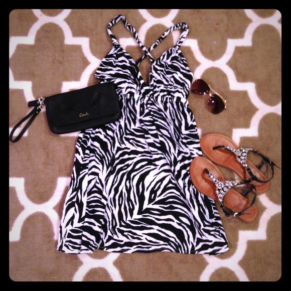 ❌Bundled❌ Zebra Print Xhilaration Dress