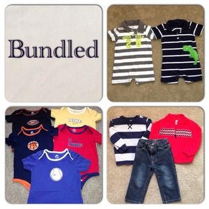 **Bundle for @shanbo23** Nike onesies 9-12mths..