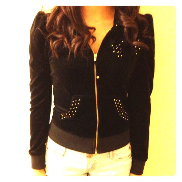 Juicy Couture Black Sweater 💜