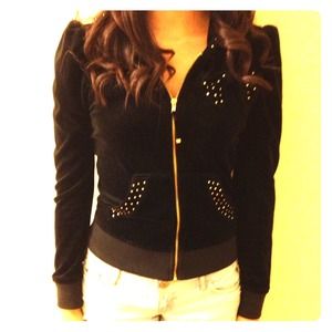 Juicy Couture Black Sweater 💜
