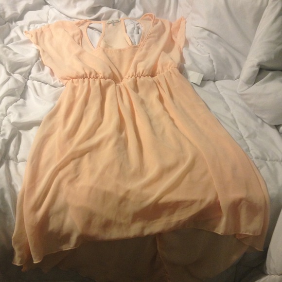 JUST REDUCED!!! Peach dress brand new with tags