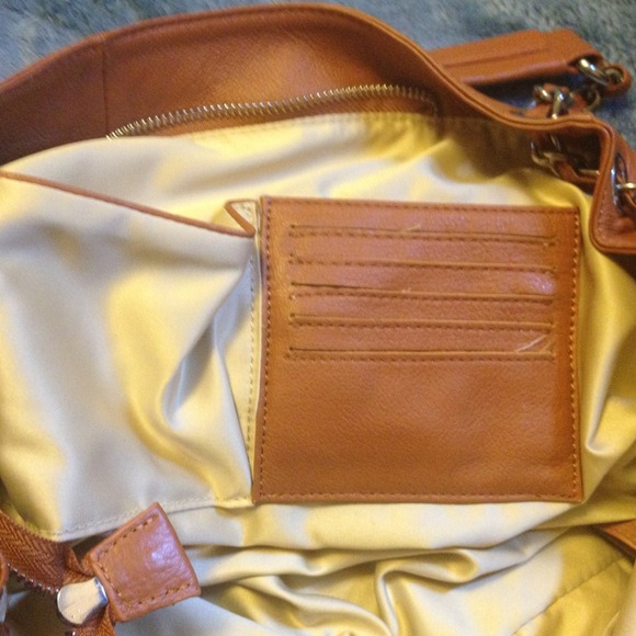 Camel; Franklin covey tote bag - Picture 3 of 4