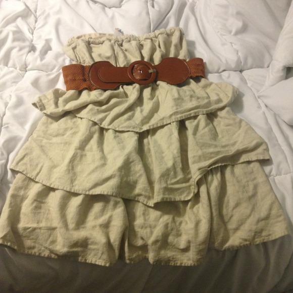 JUST REDUCED!!! linen dress with belt