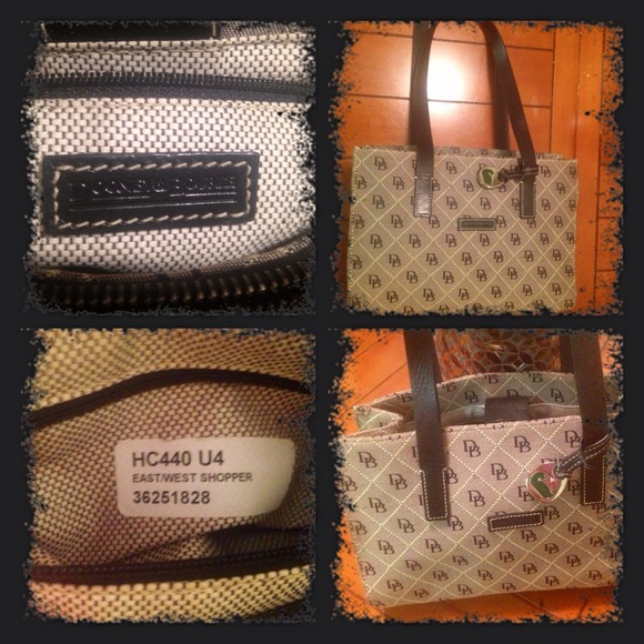 TRADE💕Authentic black and gray Dooney and Bourke
