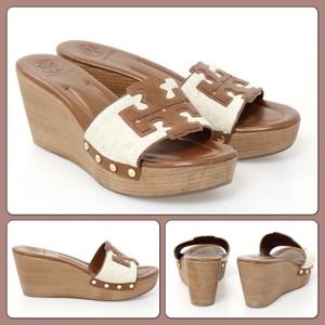 Tory Burch Mules EUC