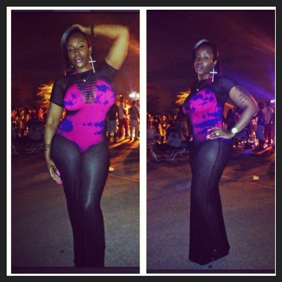 💗💗💜💜💙💛 bathing suit cover up w/ bathing suit